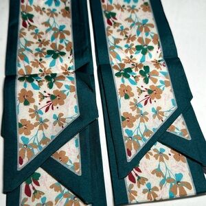 Two Thin Scarves / Hair Bands / Scarves - #1221